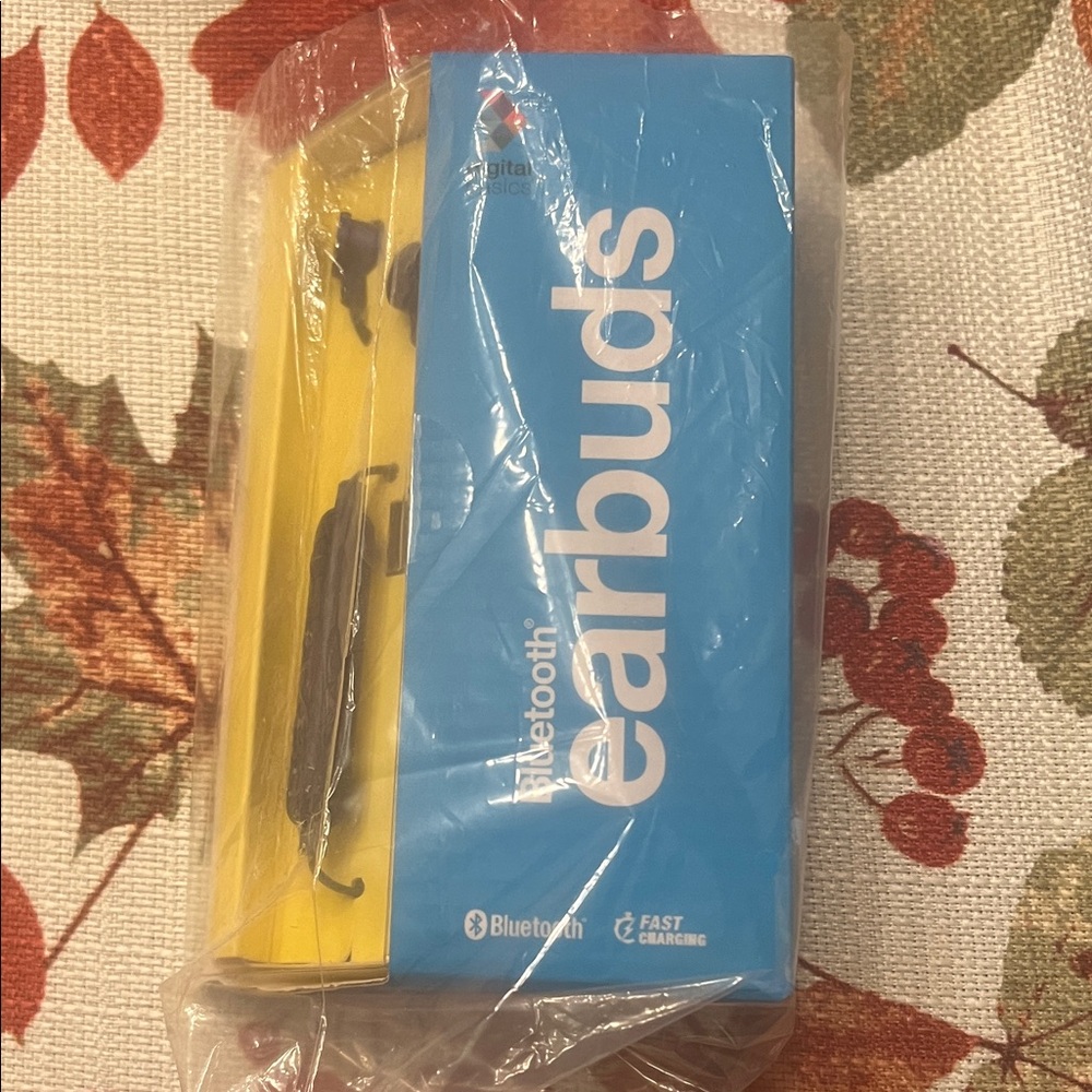 Bluetooth Earbuds - Black and Blue